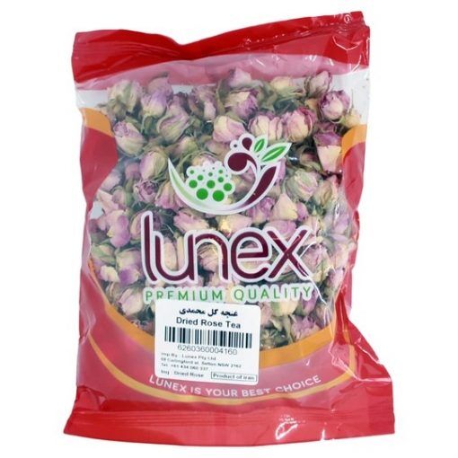 Dried Rose Tea Lunex 100g (ghonche gole mohammadi)