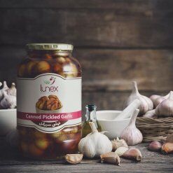 Lunex Canned Pickled Garlic (torshi sirgol)