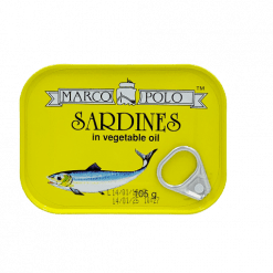Marco Polo Sardines In Vegetable Oil 105g
