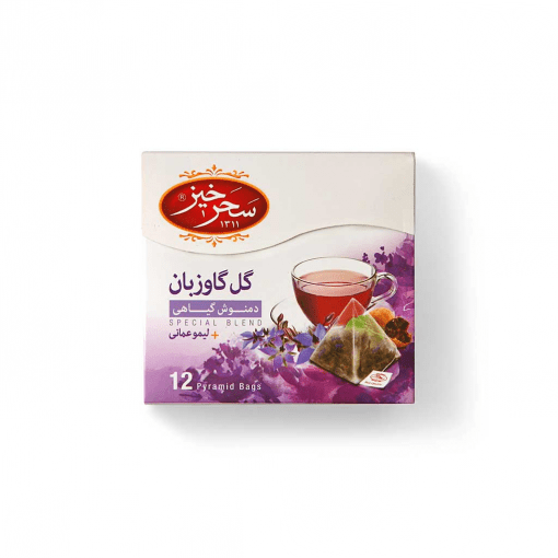 Borage Herbal Tea with Lemon Saharkhiz 12 Teabags