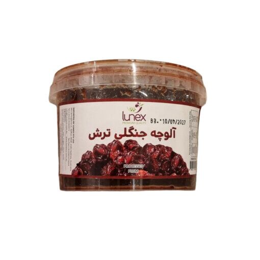 Lunex processed sour plum 500gr (torshak alooche jangali torsh)