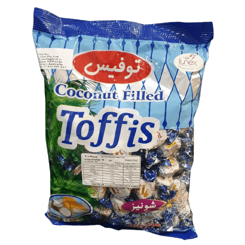 Coconut Filled Toffis Shoniz 1kg