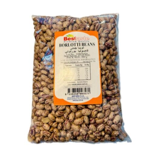 Bestaste Borlotti Beans 1kg (lobya chiti)