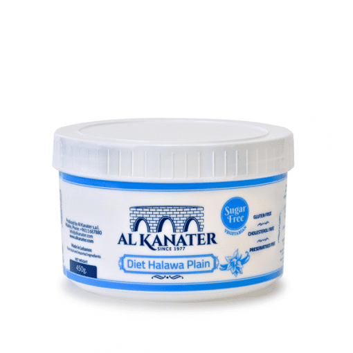 AL Kanater Sugar Free Diet Halawa Plain 450g