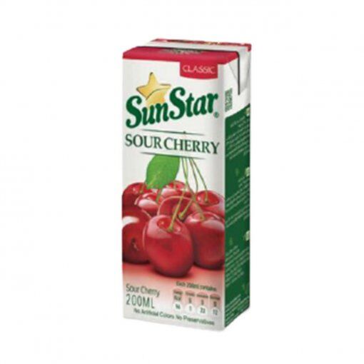 Sun Star Sour Cherry Natural Nectar 200ml