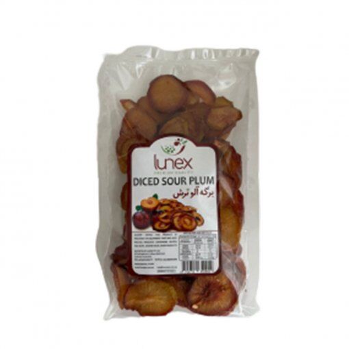 Lunex Diced Sour Plum 250g (bargeh aloo torsh)
