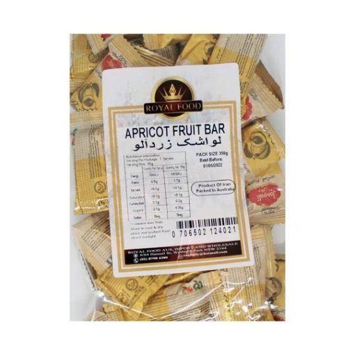 Apricot Dried Fruit Royal Food 350g (lavashak zardaloo)