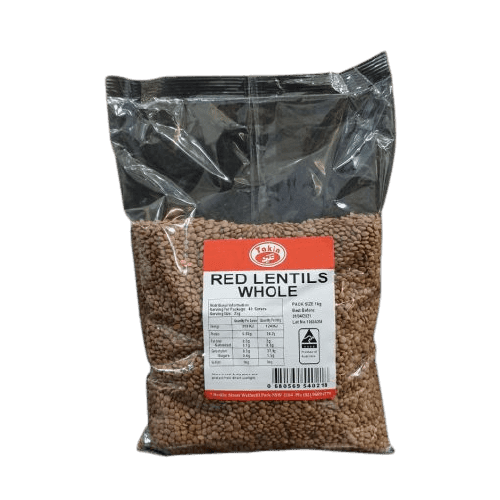 Takin Red Lentils Whole 1kg