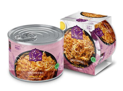 Gilani Fried Onion is a traditional ingredient and topping widely used in the cuisine of the Gilan province in northern Iran. Known for its sweet and savory flavor, it is made by slow-frying sliced onions until they become golden brown and caramelized.