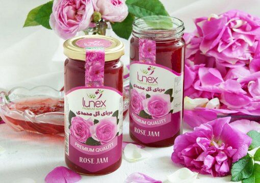 Lunex Rose Jam 300g (moraba gole mohamadi)